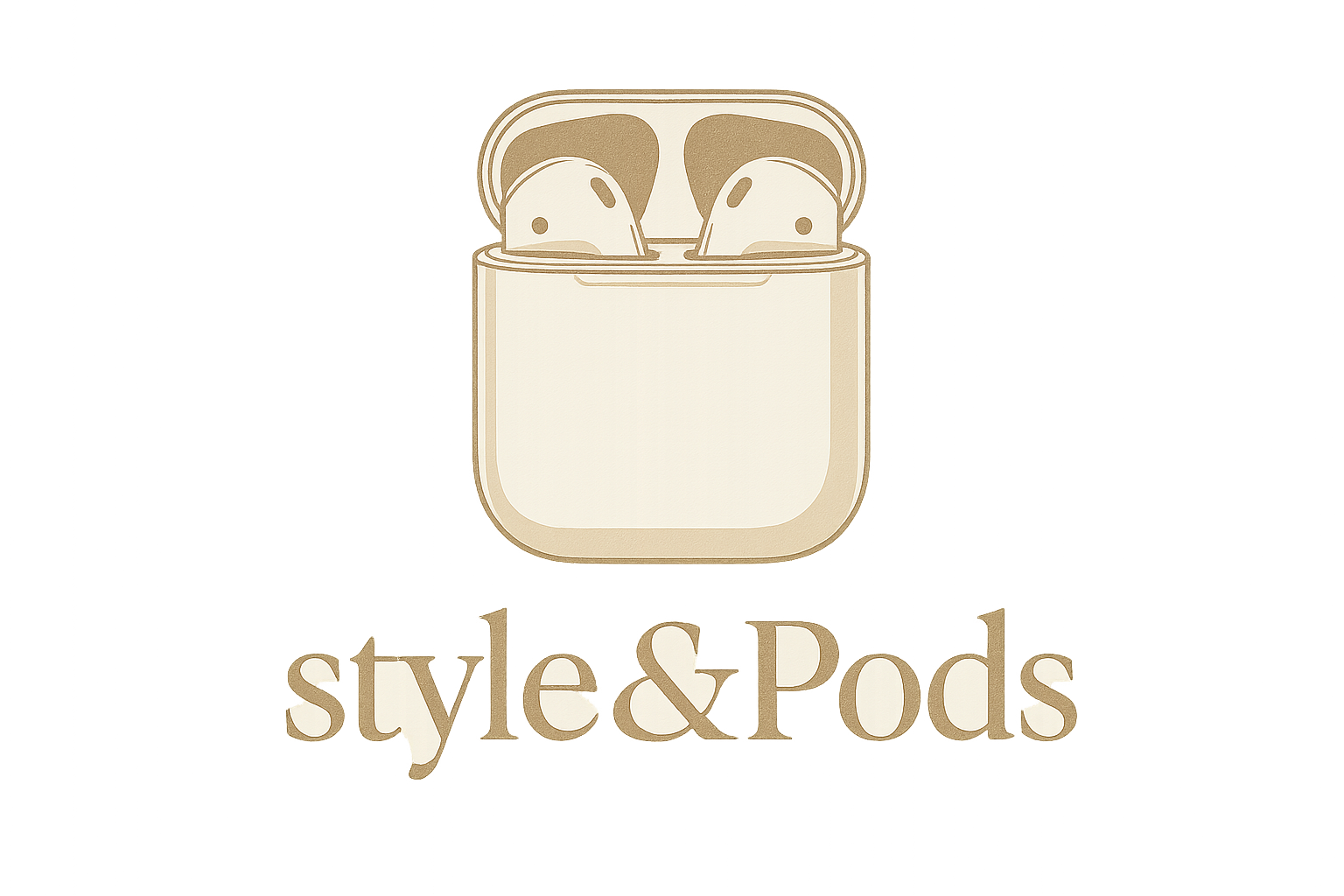 Logo style&Pods luxueux